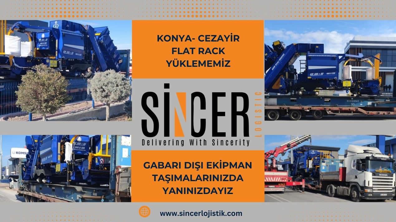 Our Special Equipment Transport from Konya to Algeria